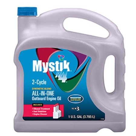 CITGO CITGO Petroleum 214673 1 gal Mystik JT-4 All in 1 2 Cycle Outboard Engine Oil 214673